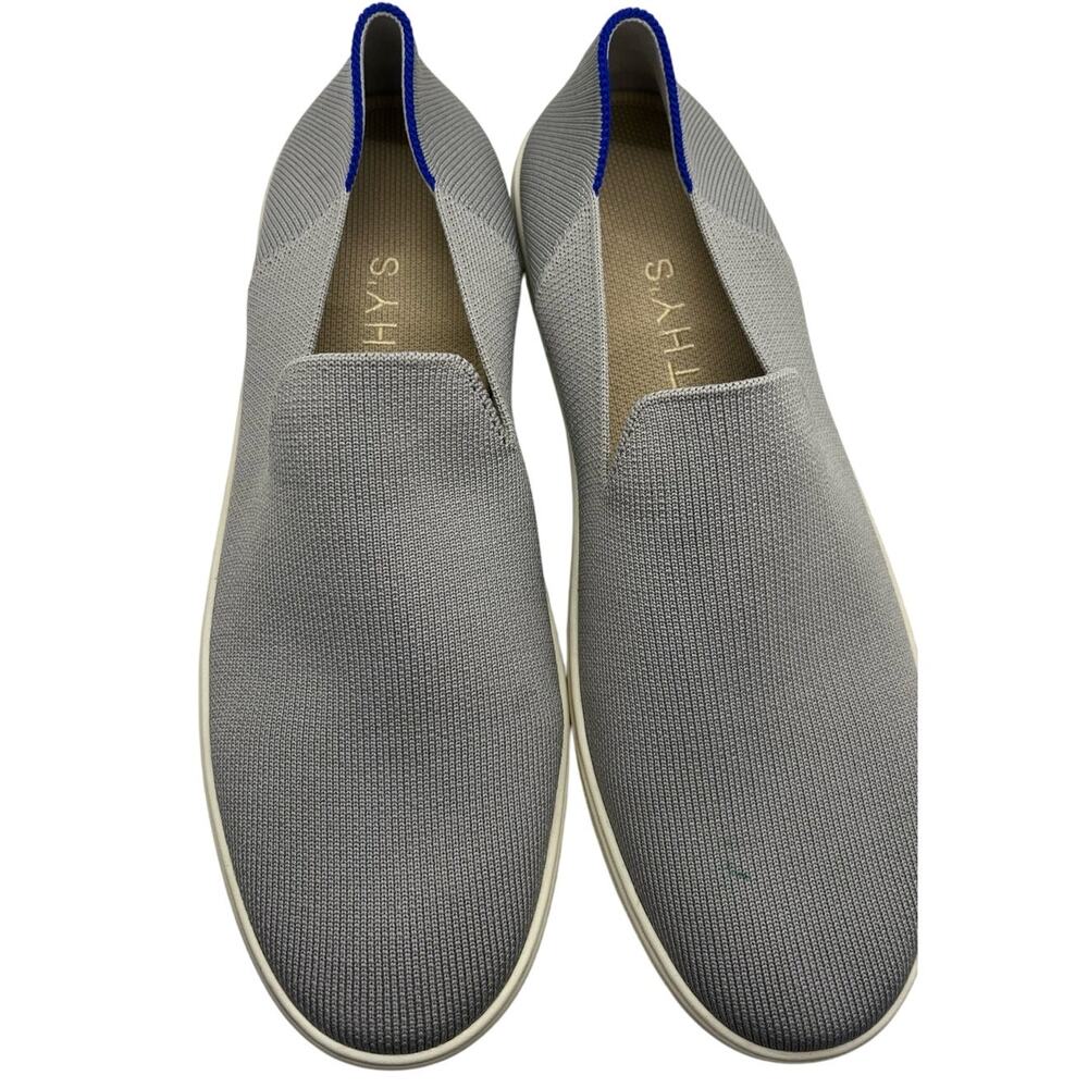 Rothy’s The Original Slip On Sneaker Women's Light Gray Size 10.5